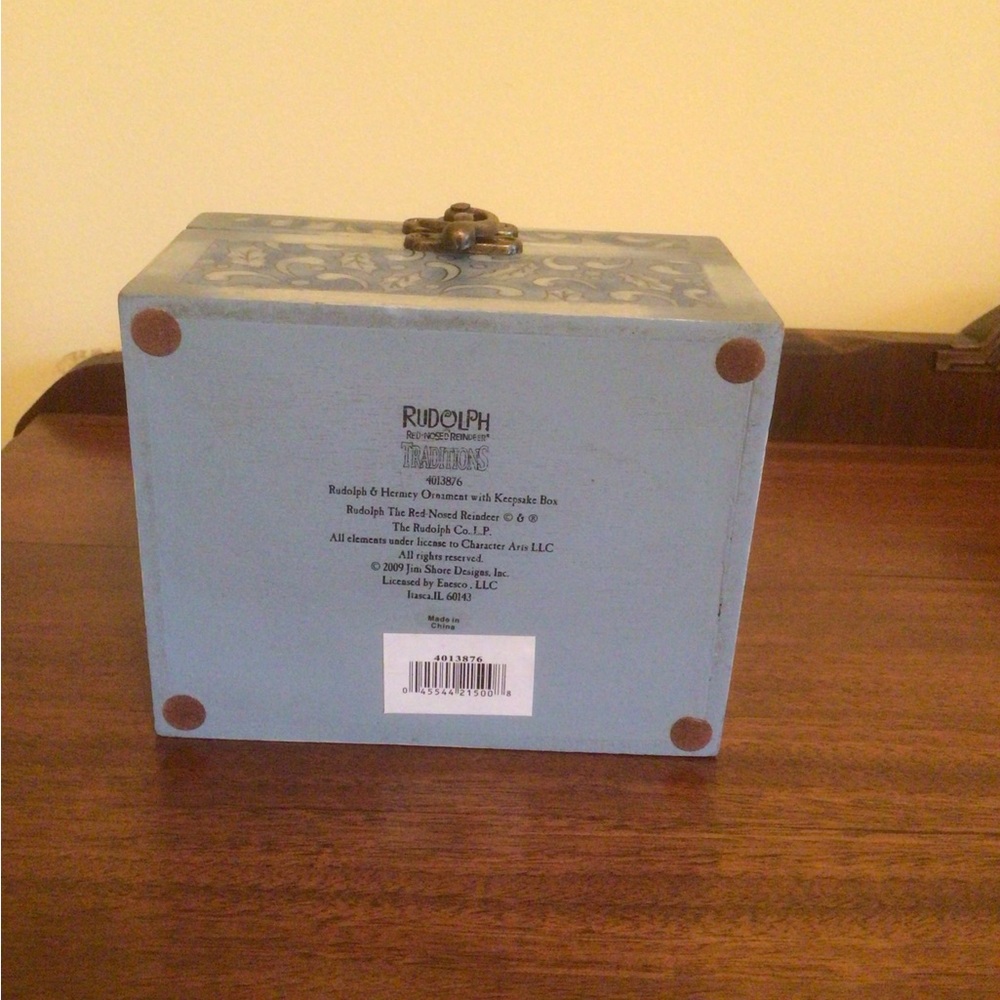 Jim Shore Rudolph & Here Box - Picture 3 of 5